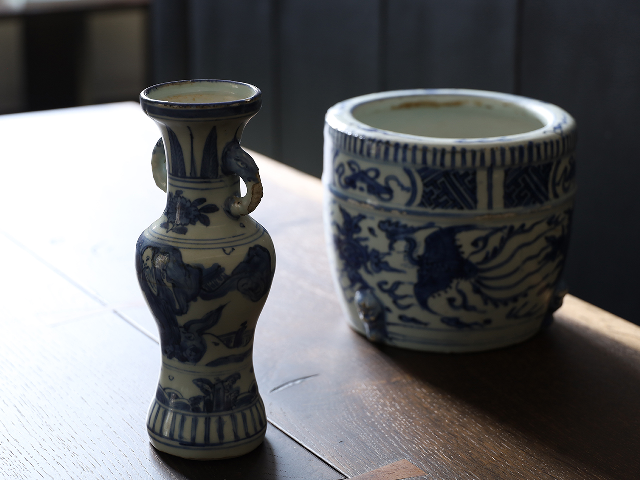 古染付をはじめとした茶道具のオークション代行のご依頼を賜りました